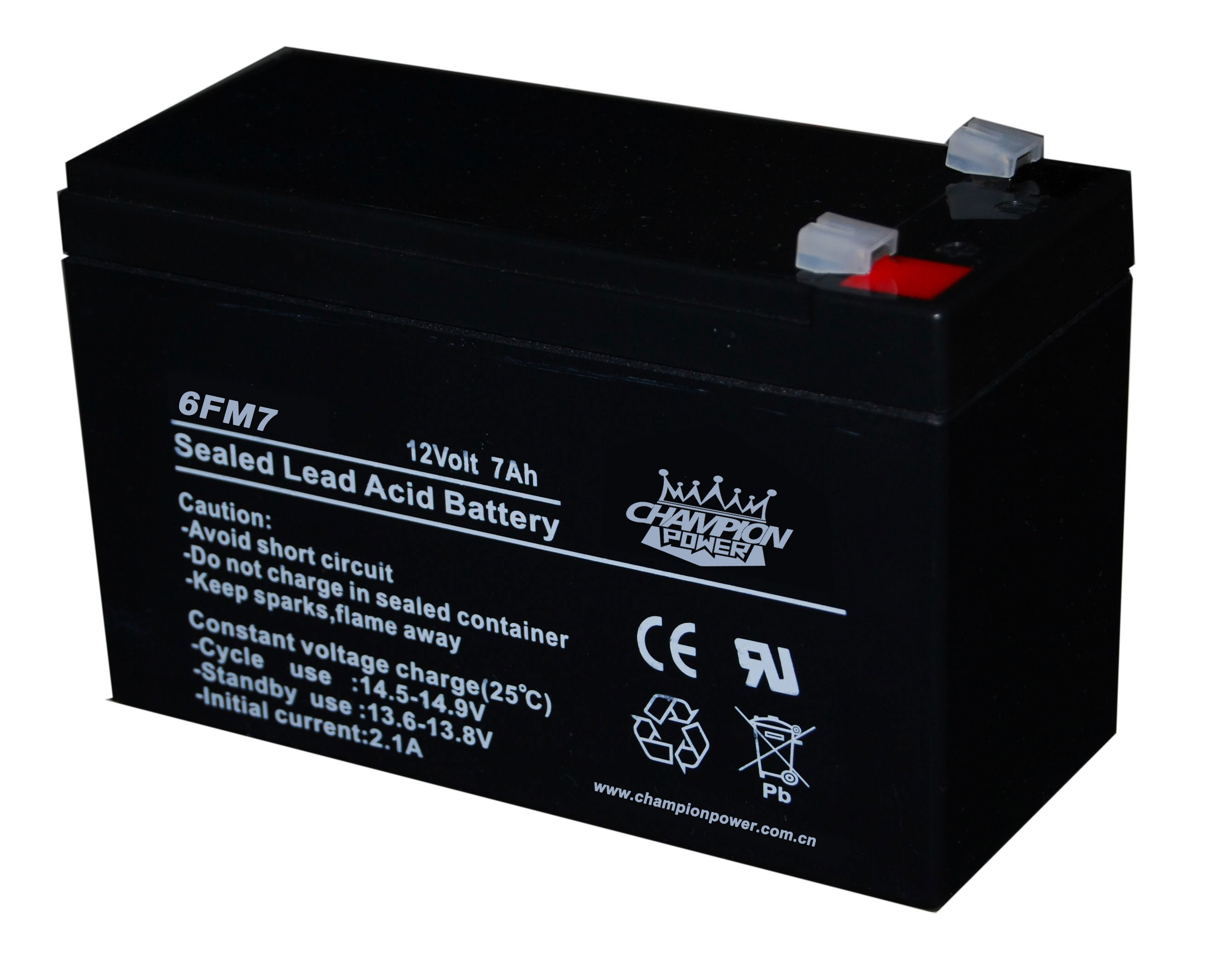 12v7ah Lead Acid Battery Champion Power Tech Co Limited