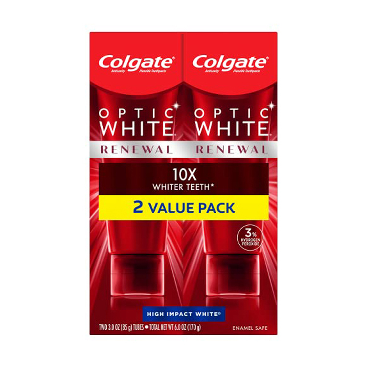 Colgate Optic White Advanced Toothpaste Vibrant Clean Whitening Toothpaste Neotex Industria E 