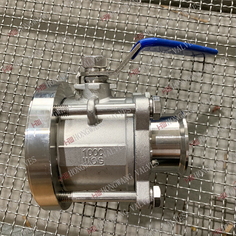 Stainless Steel Manual Industrial 3PC Tank Bottom Valve - Zhejiang ...