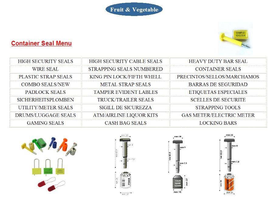 Container Seal - Tmee-Nelson Intl. Corp.