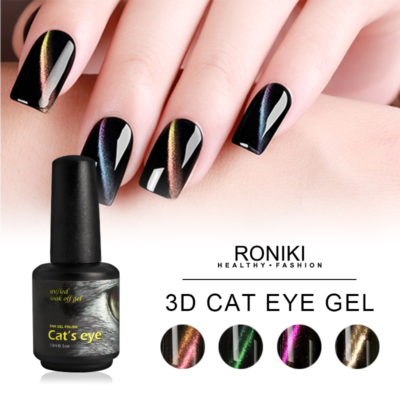 RONIKI 3D Cat Eye Gel Polish,Cat Eye Gel,Cat Eye Gel Polish,Cat Eye Gel ...