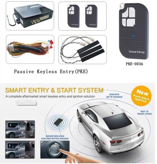 Passive keyless entry xy q618 схема подключения