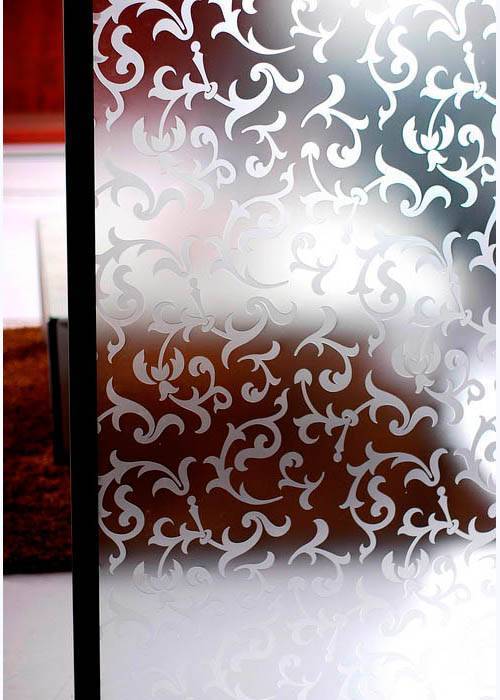 Decorative Acid Etched Glass/partiton Wall Glass/door Glass - Zhengzhou ...