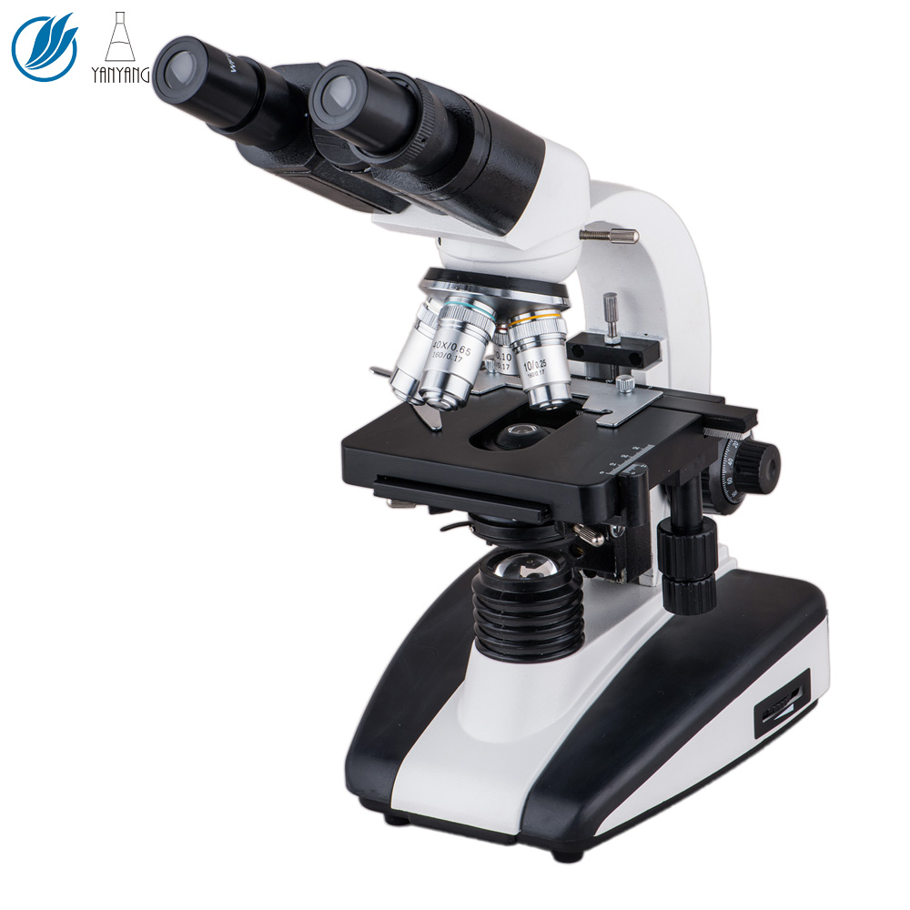 XSP-136E 40-1000X Binocular Achromatic Objective Biological Microscope ...