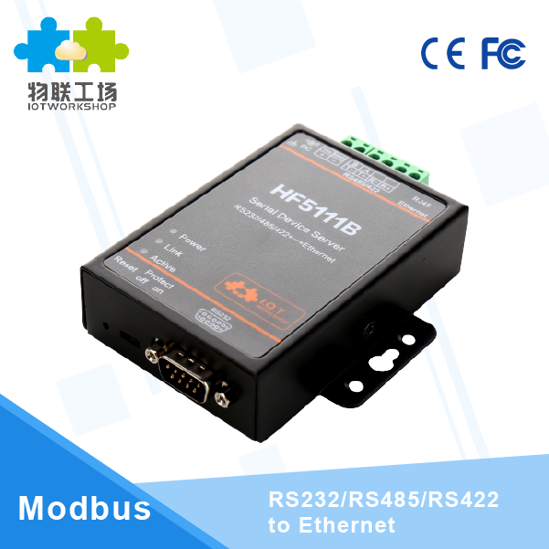 HF5111B 3 In 1 Serial Server RS232 RS485 RS422 Serial to Ethernet od34