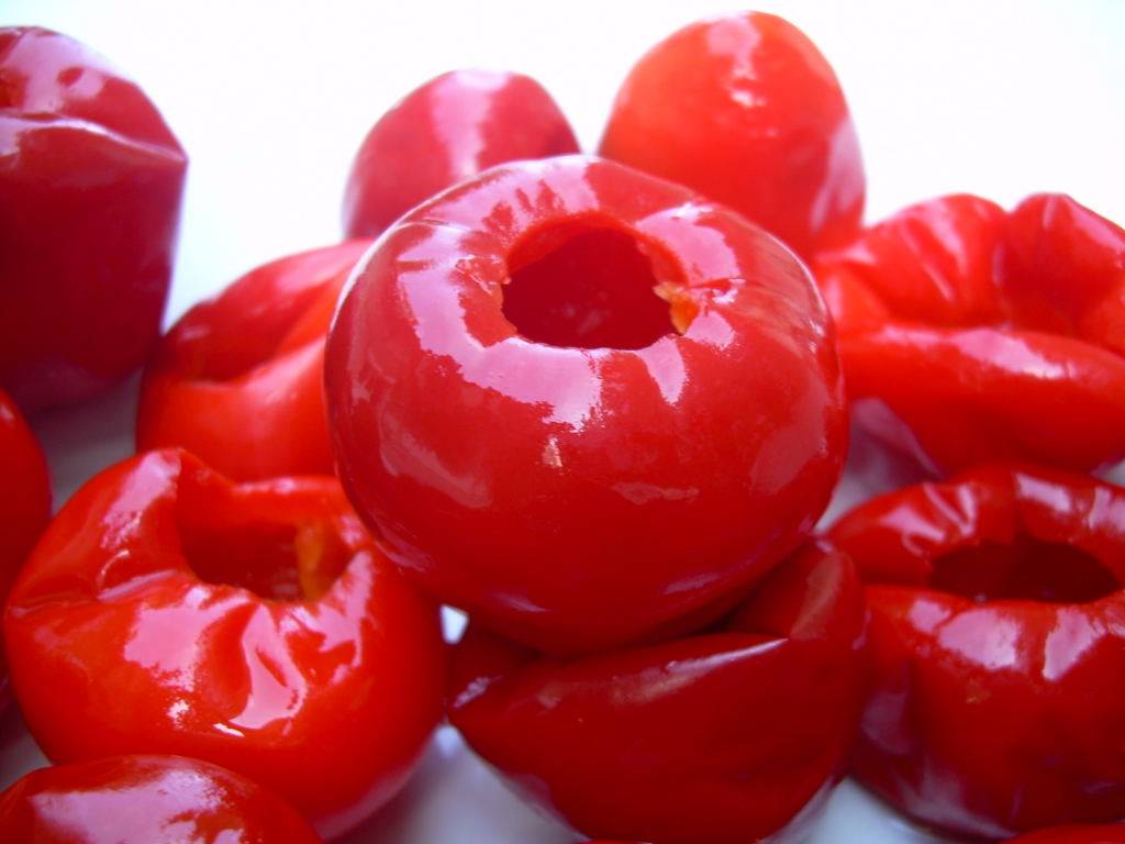 Cherry Peppers In Brine Sampex Mediterranean Foods 4437