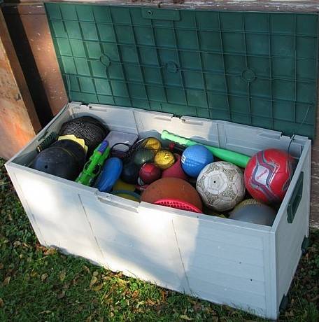 Garden storage bin, ,outdoor storage box, sundries storage chest