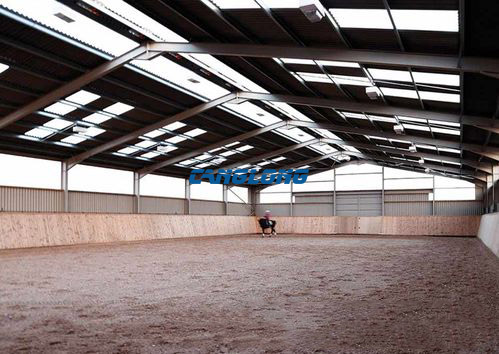 Pre-engineered Steel Structure Horse Shed Metal Frame Racecourse ...