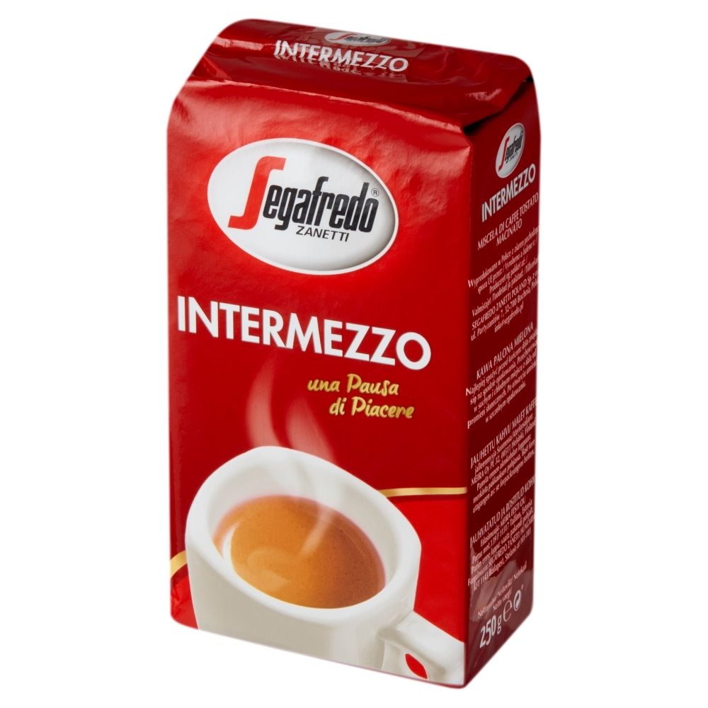 Segafredo Intermezzo Coffee, Espresso, Selezione Beans, Ground Coffee ...