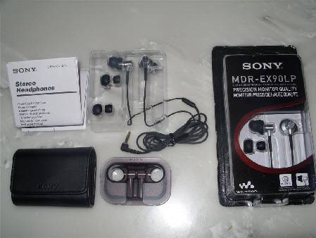 Wholesale Sony Ex90 Headphone Highest Quality Ear Phone Sony MDR