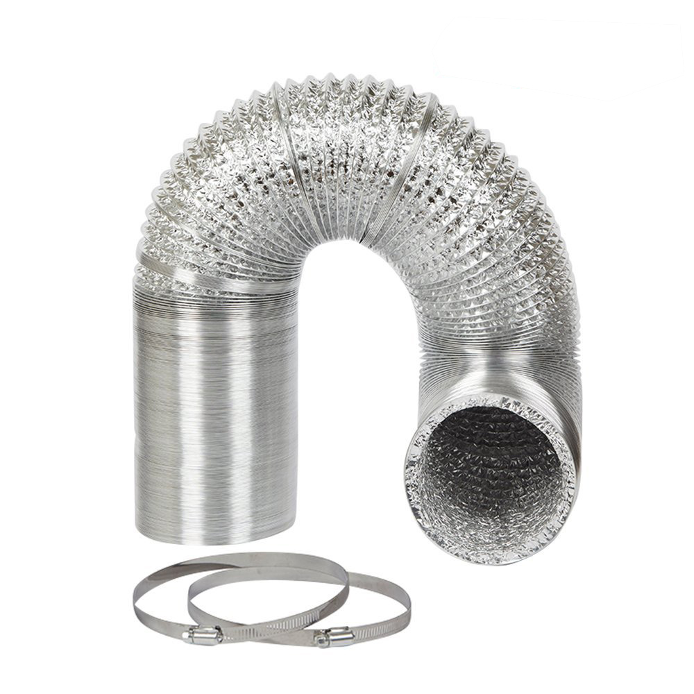 AC Infinity Flexible 4-Inch Dual-Layer Aluminium Ducting, 25-Feet Long ...