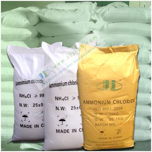 Ammonium Chloride Industrial Grade Zhuzhou Jianghai Environment Protection Coltd 1094