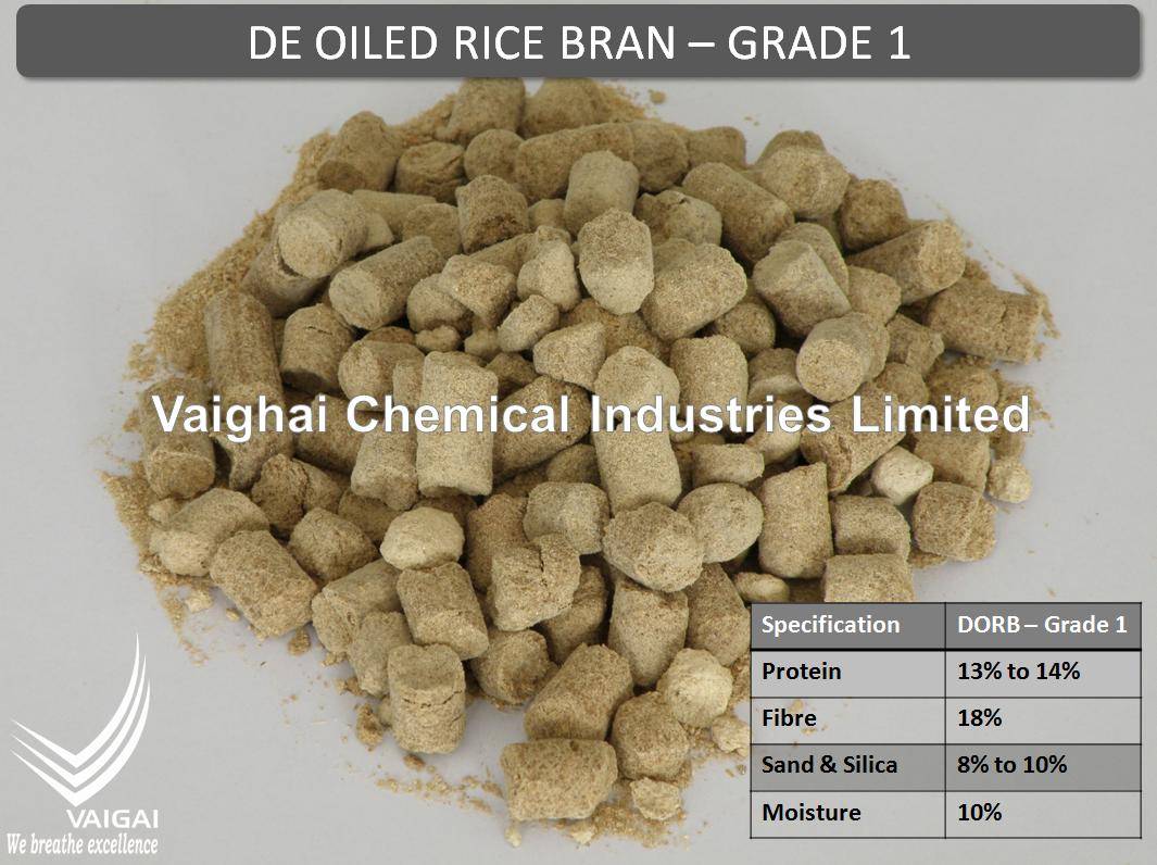 De Oiled Rice Bran Vaighai Chemical Industries Limited