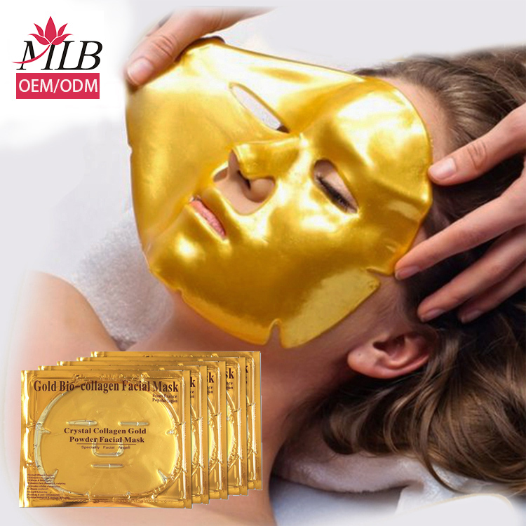 Best Seller 24k Gold Mask Anti Wrinkle Collagen Crystal Gold Face Mask