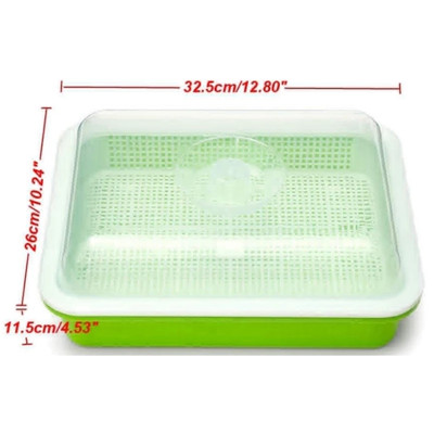 Sprout Growing Trays Plastic Plant Trays Wholesale Microgreen Sprouting ...