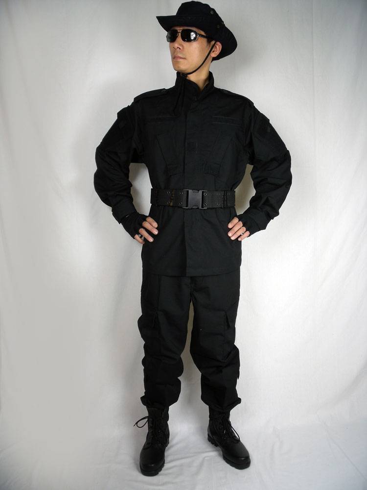 ACU Black Cmouflage Suit - Nanjing Yongdun Garment Co.,Ltd - ecplaza.net