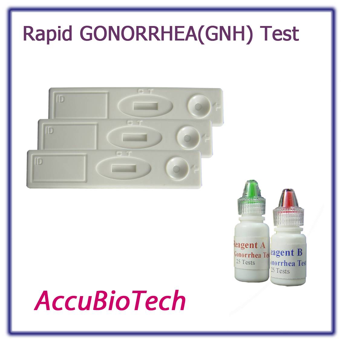 Rapid Sexully Transmitted Disease Gonorrheagnh Test Kit Accubiotech Coltd 0721