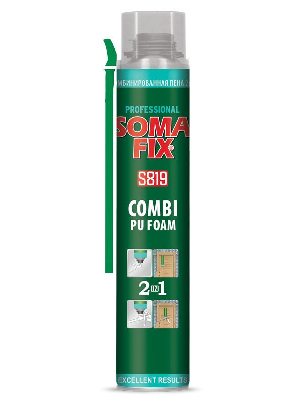 SOMAFIX COMBI PU FOAM 2in1 GUN & STANDARD VALVE S819 - SOMA KIMYA ...