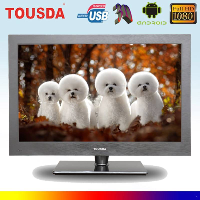 24 Inch Flat Screen LED TV Digital With ISD B USB HDMI Tousda   24 Inch Flat 