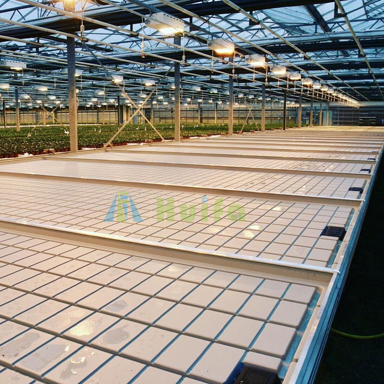Hydroponic Flood Tray Ebb And Flow Tables Growing Greenhouse Rolling