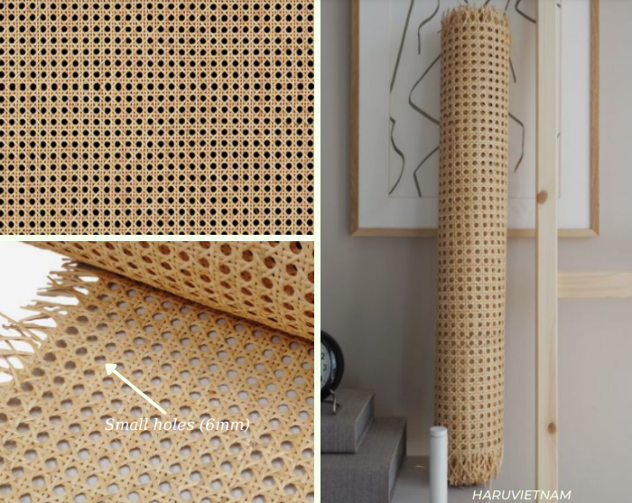 Hexagon Rattan Cane Webbing For Your Furniture - Haru Vietnam