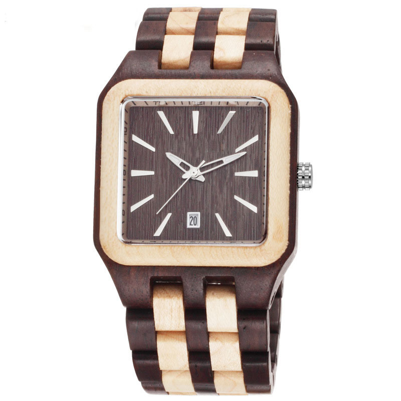  Wholesale  Wood  Watch  Wooden  Wristwatch Quartz Men s Wrist 