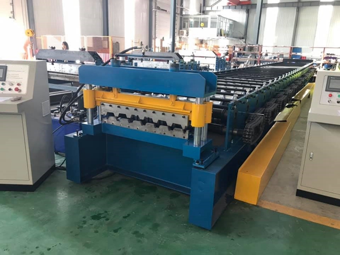 Customized Profile Steel Floor Deck Roll Forming Machine - Cangzhou ...