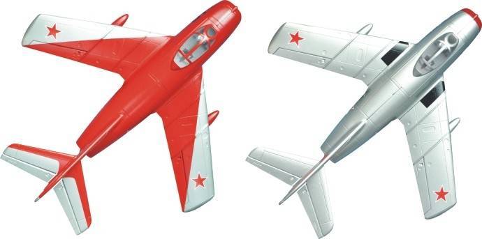 mig 15 rc plane