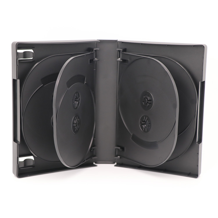 WEISHEGN 10 Discs DVD CD Box Case PP DVD Case Storage DVD Boxes ...