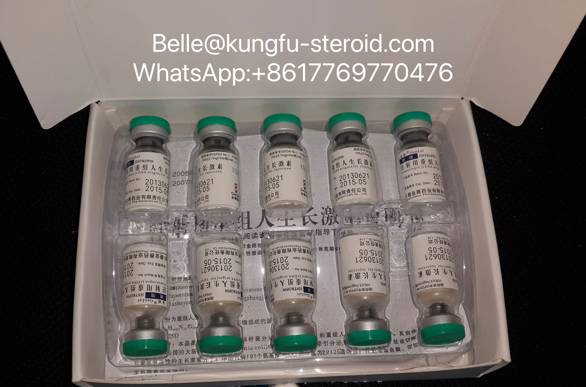 Jintropin 100iu HGH 10 Vials10iu Hgh Human Growth Hormone - KungFu ...