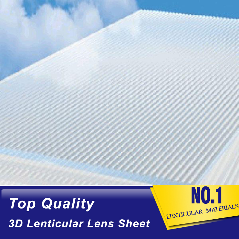 75LPI Blank Lenticular Film Sheets 0.45mm Thickness For 3D photo Making