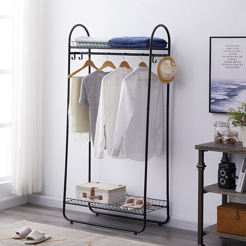 GMJ Metal Garment Rack Free-Standing Closet Organizer - Dongguan Gumei ...