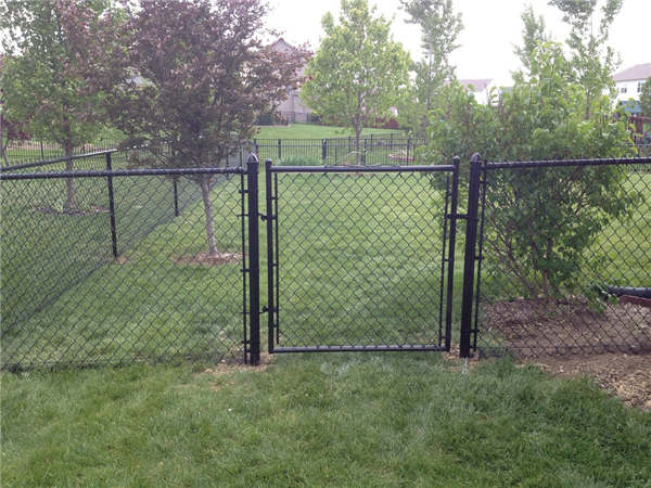 Green PVC Coated Galvanized Chain Link Fence - ShanZheng Co., LTD ...