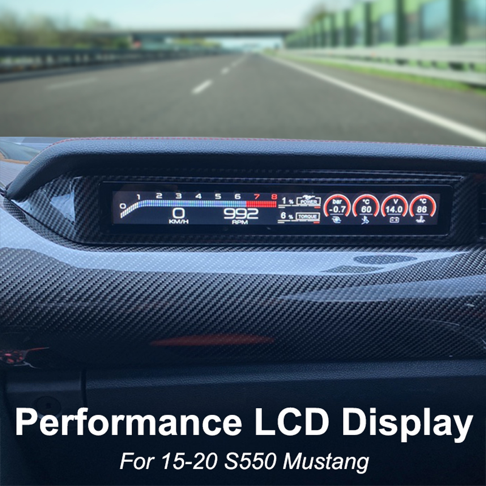 mustang passenger lcd display rhd for sale