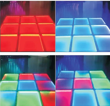 Led Dyeing Dance Floor Color Changable Floor Rgb Dance Floor