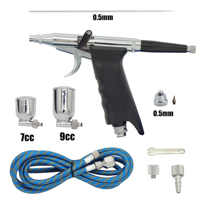 Single Action Gravity Feed Airbrush K Air Spray Brush Gun Hefei