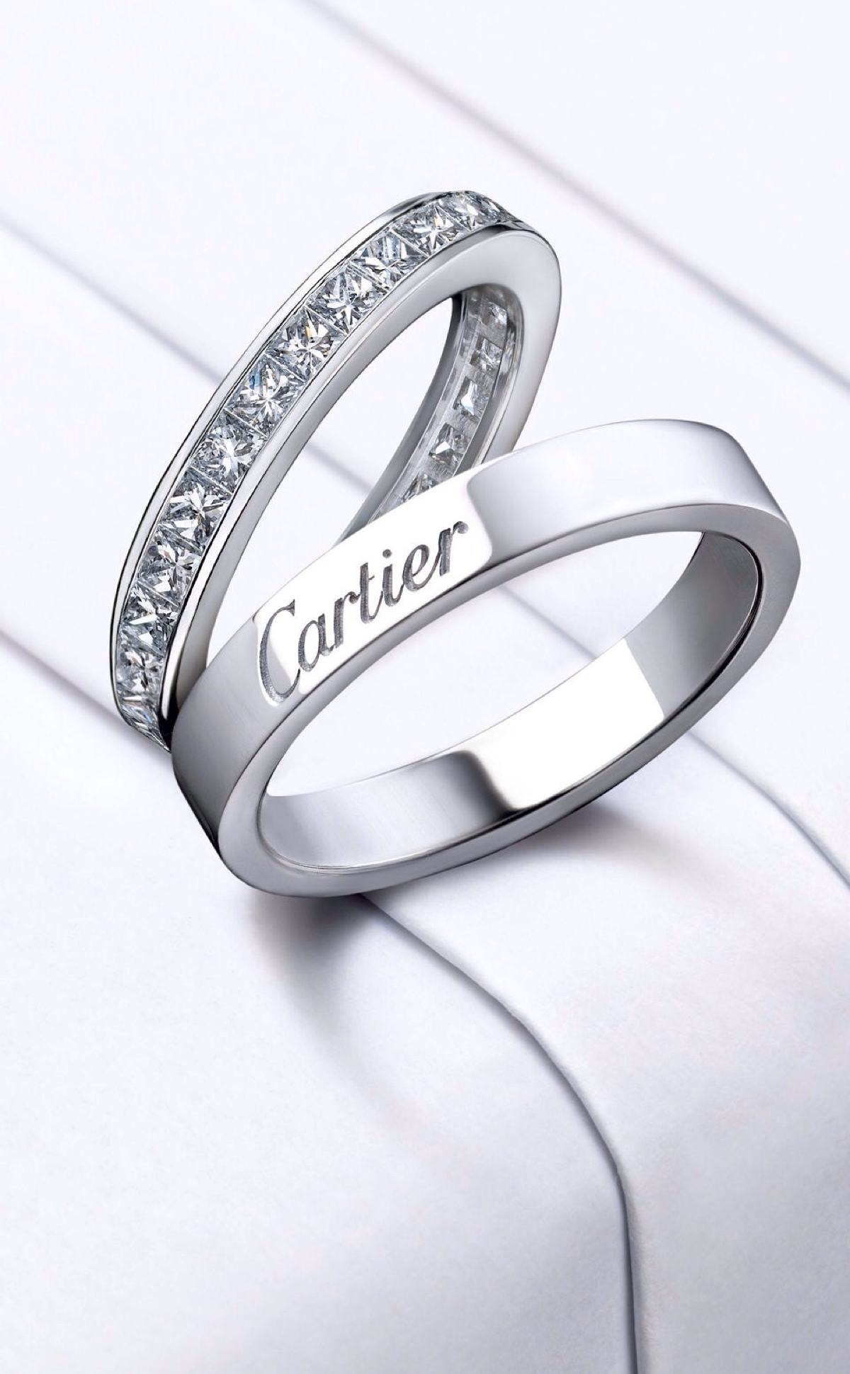 Обручальные кольца от cartier
