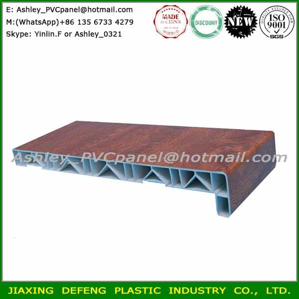 Wood Gain Pvc Window Sill Jiaxing Defeng Plastic Industry Co