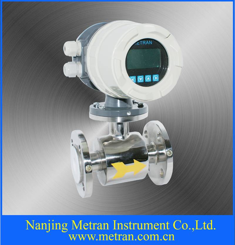 All Stainless Steel Electromagnetic Flow meter - Nanjing Metlan ...