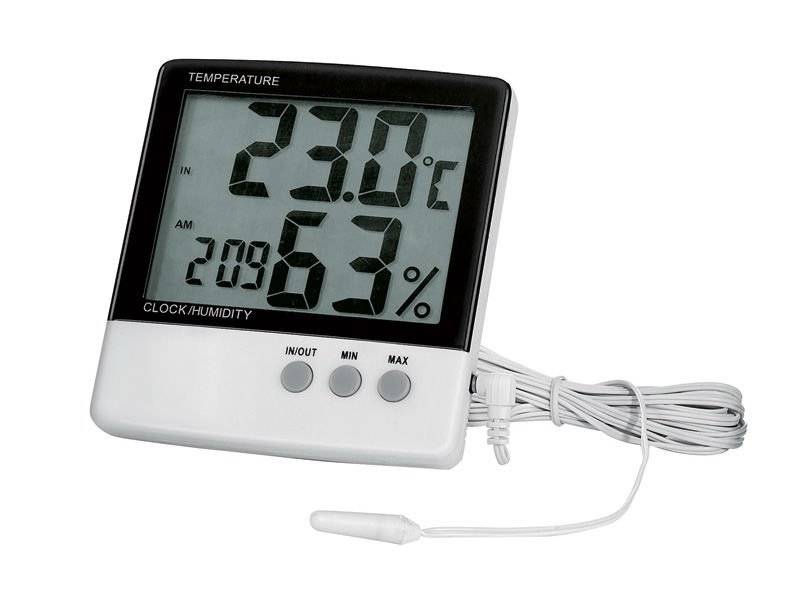 Digital Thermo-hygrometer,Hygrometer,indoor/outdoor Thermometer ...