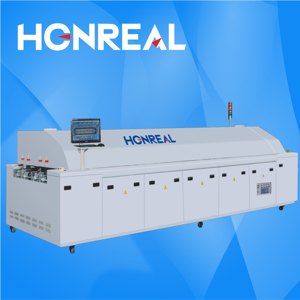 Lead Free Hot Air Reflow Oven For Pcb Smt Assembly Line Shenzhen Honreal Technology Co Ltd