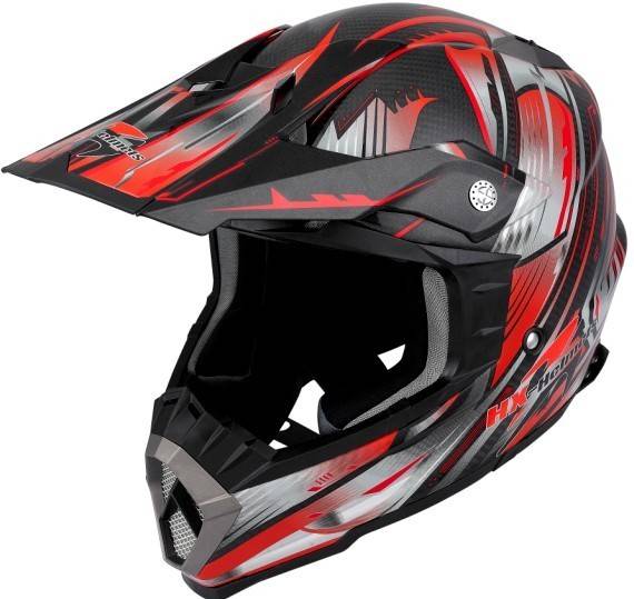 Motocross Helmet With Carbon Fiber - Zhongshan Hongxu Daily Products Co 