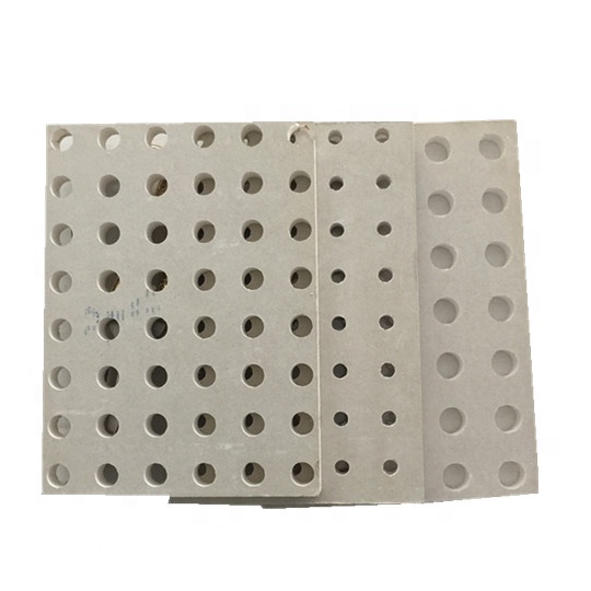 Acoustic False Ceiling Perforated Gypsum Board Zhangjiagang