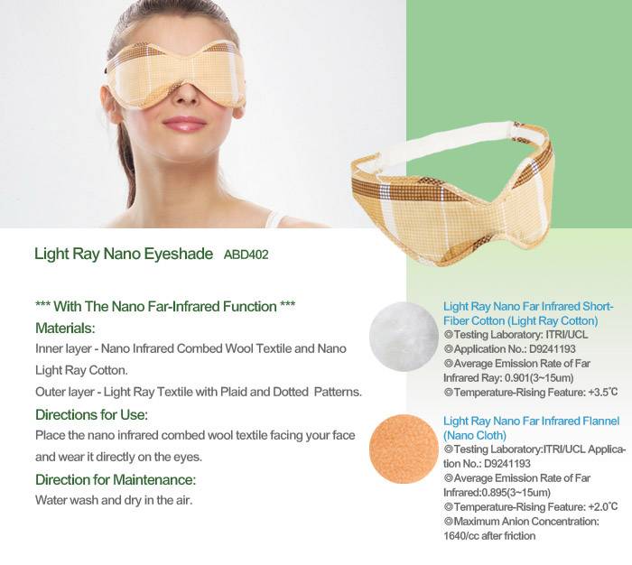 Light Ray Nano Eyeshade - Pontex Polyblend Co., Ltd.