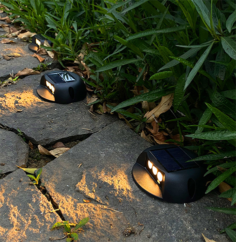 Solar Stair Lights Outdoor Waterproof Solar Steps Lights Pathway Light ...