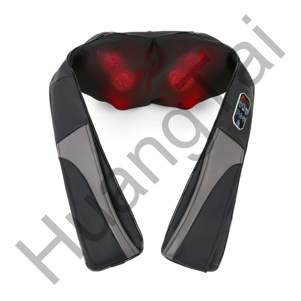 Ht C05 Electric Neckshoulder Massager With Kneadingtapping And Heating Functions With Car 6697