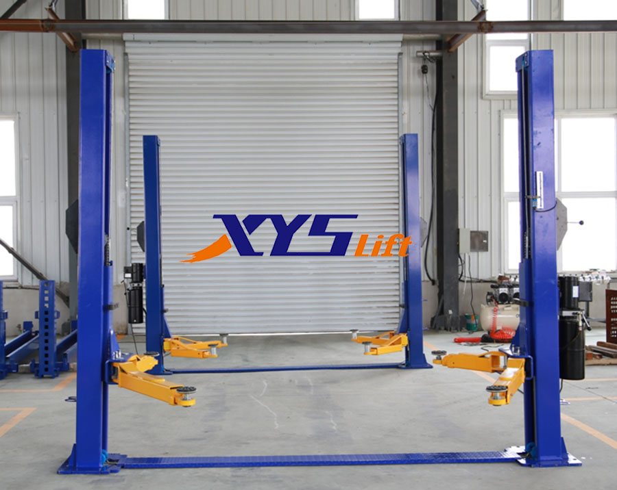 High Quality 4t Two Post Floor Hydraulic Car Lift For Home Garage