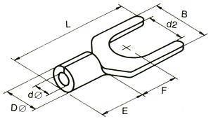 Non Insulated Fork Terminal Kss Electrical Connector Co Ltd Ecplaza Net