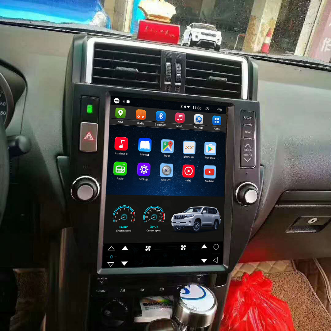 Vertical Screen 12.1 Inch Android Car Multimedia Navigation For Toyota ...