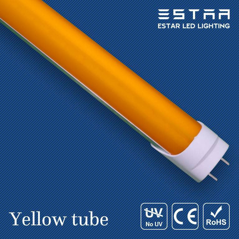 No Uv Yellow Led Tube For Clean Room Estar Lighting